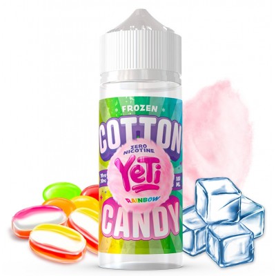 Cotton Candy Frozen Rainbow By Yeti  100 ml 0mg