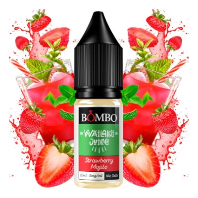 Strawberry Mojito 10ml Wailani Juice Nic Salts by Bombo