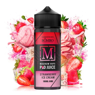 Strawberry Ice Cream 100ml  Magnum Vape Pod Juice