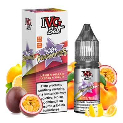Lemon Peach Passion Fruit 10ml IVG Salt