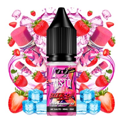 Soler-Oh Strawberry Ice 10ml  MSTQ Juice Nic Salts