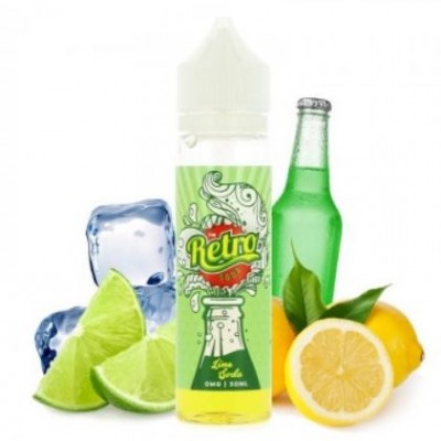 Lime 50ml Retro Lollipop  +Nico kit