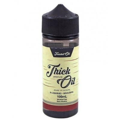THICK OIL TOASTED OIL 100ml 0mg  +Nico kit