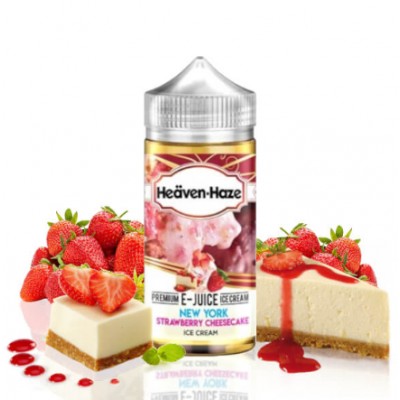 New York Cheesecake Strawberry By Heaven Haze 100 ml 0mg