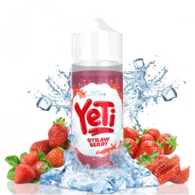 Cold Strawberry  By Yeti Ice 100 ml 0mg